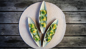 Krabbeoppskrift, ferske vårruller med krabbe