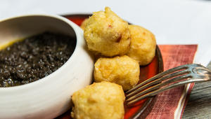 Krabbeoppskrift, krabbeboller - boulinhos